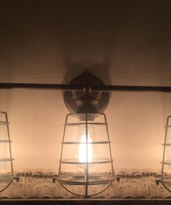 Design House 519728 Ajax 3 Light Vanity Light, Galvanized Steel Finish 54 71tdtZIpv5L