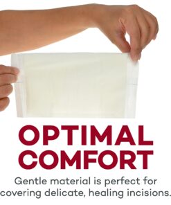 Dealmed Sterile Abdominal (ABD) Combine Pads, 5" x 9" Individually Wrapped, Disposable and Latex-Free Wound Dressing for First Aid Kit and Medical Facilities (Box of 20) 5” x 9” (Box of 20) 23 71teI2Y4XiL