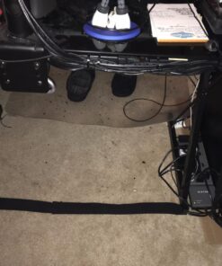 ROK Hardware Multipurpose Silicone Cable Clip Grip Wire Cord Type USB Desk Wall Desktop Organizer Charger Holder (20 Pack, Black) 20 Pack 33 71thj9OichL