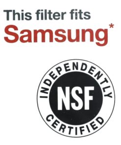 HDX FMS-1 Replacement Water Filter / Purifier for Samsung Refrigerators (2 Pack) 17 71thtDcnnGL