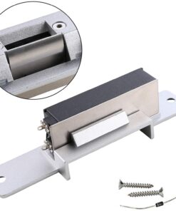 UHPPOTE Electric Strike Door Lock Fail-Secure for Access Control System Deadlatches or Cylindrical Locksets Fail Secure 17 71ti0n9AHSL