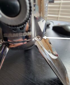 SAMSON Meteor Mic USB Studio Condenser Microphone (Chrome) Chrome Studio Microphone 36 71tiQ6I4GL