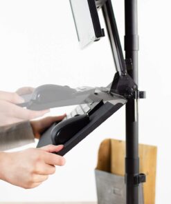 VIVO Computer Keyboard and Mouse Platform Tray, Adjustable VESA Mount Attachment, MOUNT-KB02 20 71tinz0EoOL