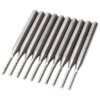JIUWU 1.5MM Carbide End Milling Cutter,CNC Router Bits, End Mill for PCB Machine Pack of 10 108 71tj3OVd3ZL