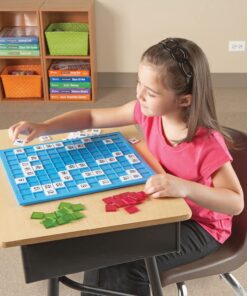 Learning Resources 120 Number Board -181 Pieces, Ages 6+ Learning Math Games for Kids, Educational and Fun Games for Kids 16 71tkJw79x7L