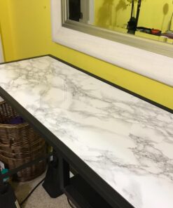 d-c-fix Peel and Stick Contact Paper Marmi Marble Grey Look Self-Adhesive Film Waterproof & Removable Wallpaper Decorative Vinyl for Kitchen, Countertops, Cabinets 17.7" x 78.7" 17.7" x 78.7" 72 71tn1ndtAVL 1