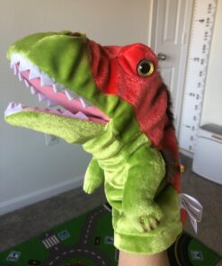 Alternative view of Aurora® Interactive Hand Puppet Wolfgang™ Stuffed Animal - Storytelling Adventures - Playful Learning - Gray 10 Inches