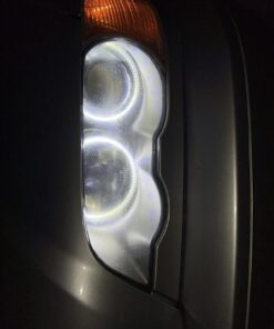 iJDMTOY 7000K Xenon White 264-SMD LED Angel Eyes Halo Ring Lighting Kit Compatible with BMW E36 E46 3 Series E39 5 Series E38 7 Series (Fit Xenon Trim ONLY) 47 71to44A4olL