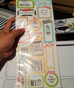 Alternative view of me & my BIG ideas mambiSTICKS Stickers, Washi Tape Shapes