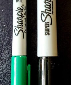 Sharpie Super Permanent Markers, Broad Fine Tip, Black, 12 Count Marker 16 71tocyvi0oL
