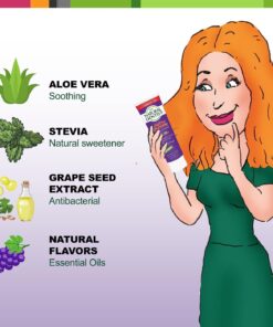 The Natural Dentist Cavity Zapper Fluoride Gel Toothpaste For Kids Daily Use, Not Yucky Grape Flavor, 5 Ounce Tube, Reduces Plaque, Helps Prevent Gingivitis and Cavities, No SLS, Sulfate Free 12 71tojRyLEIL