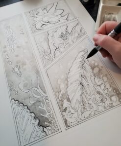 Dr. Ph. Martin's Star India Ink Bottle, 1.0 oz, Matte Black 26 71tolVQqu4L