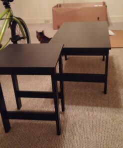 Sauder Beginnings Table Set, L: 35.32" x W: 19.45" x H: 17.17", Cinnamon Cherry 40 71toq51DN0L