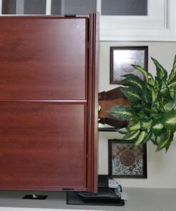 Nearly Natural Triple Golden Dieffenbachia with Wood Vase, Green, 20" x 18" x 22" 46 71tp3JHbIPL