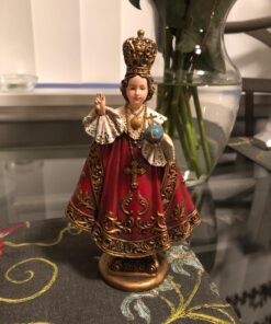 Joseph's Studio by Roman Inc., Renaissance Collection, 6" H Infant of Prague Figure, Religious Figure, Religious Décor, Catholic Gifts, Resin (6.25"x2.5"x 2") 9 71tpkiSVUeL