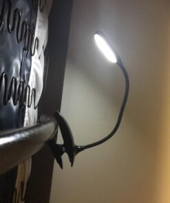 Raniaco Led Clip Reading Book Light Daylight 16 LEDs USB Rechargeable Reading Lamp-3 Brightness,Touch Switch Bedside Book Light with Good Eye Protection Brightness (White) 42 71tqHMNG0DL