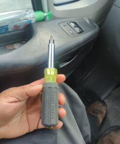 Klein Tools 32500 11-in-1 Screwdriver / Nut Driver Set, 8 Bits (Phillips, Slotted, Torx, Square), 3 Nut Driver Sizes, Cushion Grip Handle Plastic 37 71trhMw1P4L