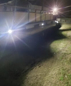 FXC 12 Volt Aluminum Marine Boat Rocker Switch Panel Waterproof 6 Gang Toggle Switch Panel Blue LED Lighted for Car Truck RV UTV ATV with USB Cigarette Lighter Socket Voltmeter 23 71ts6ZqzysL