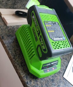 Greenworks 40V 12" Cordless String Trimmer, 2.0Ah Battery and Charger Included 12" Trimmer (2.0Ah) 41 71ts93oKJvL