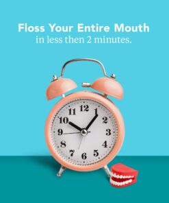 Platypus Orthodontic Flossers for Braces – Unique Structure Fits Under Arch Wire, Floss Entire Mouth in Less Than Two Minutes, Increases Flossing Compliance Over 84% - 30 Count Bag (Pack of 2) Unflavored 30 Count (Pack of 2) 16 71ttAw3qKhL