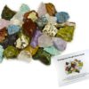 Hypnotic Gems: 3 lbs Hand Bagged 17 Stone Type Madagascar Mix with 30 Page Stone Identification Guide - Natural Raw Rocks for Cabbing, Cutting, Lapidary, Tumbling, Polishing & Reiki Crystal Healing 23 71ttMrxMxdL