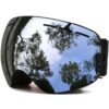 JULI Ski Goggles,Winter Snow Sports Snowboard Goggles with Anti-Fog Lens BNC A1-black / Silver 12 71ttV nE2vL