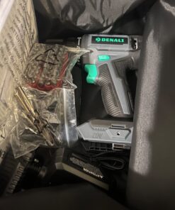 Amazon Brand - Denali by SKIL 20V Drill Driver Kit with 36 Piece Bit Set, Includes 2.0Ah Lithium Battery, 1A Compact Charger and Carry Bag, Blue Drill Driver, Battery, 1A Charger & Bit Set 46 71ttoZ8 yML 1