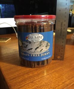 Truimph Super Premium Dog Treats 00851 Dog Salmon & Sweet Potato Jerky, 24-Ounce 1.5 Pounds 1.5 Pound (Pack of 1) 23 71ttwWDRGoL