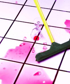 FURemover Original Indoor Pet Hair Rubber Broom and Pet Hair Remover Lint Brush Set, Colors May Vary FURemover Broom and Brush Combo 35 71tufumWX4L