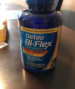 Osteo Bi-Flex Triple Strength with Vitamin D Glucosamine Chondroitin Joint Health Supplement, Coated Tablets, Red, 120 Count 120 Count (Pack of 1) 25 71tvZgHFcWL