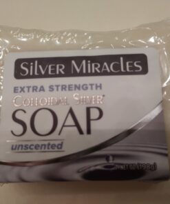 Silver Miracles - Extra Strength Colloidal Silver Soap Unscented 7 Ounce (Pack of 1) 30 71twZPpi6L