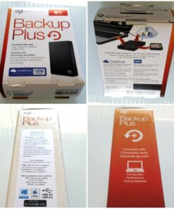 Seagate Backup Plus Portable 4TB External Hard Drive HDD – Black USB 3.0 for PC Laptop and Mac, 2 Months Adobe CC Photography (STDR4000100) 56 71twfOcFCVL