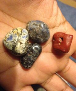 Hypnotic Gems 2 Pounds Brazilian Tumbled Polished Natural Stones Assorted Mix - Medium Size - 1" to 1.5" Avg. #D: Medium 2 Lb Bag 22 71twrCBCQ8L