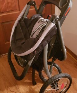 Graco FastAction Fold Jogger Travel System | Includes the FastAction Fold Jogging Stroller and SnugRide 35 Infant Car Seat, Gotham 73 71txLbEYgWL