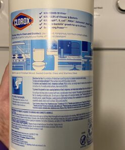 Clorox Disinfecting Wipes Value Pack, Cleaning Wipes, 75 Count Each, Pack of 3 (Package May Vary) 75 Count (Pack of 3) 55 71txPu8s5rL