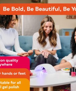 SUNUV UV LED Nail Lamp, UV Light for Nails Dryer for Gel Nail Polish Curing Lamp with Sensor 2 Timers SUN9C Pink Gift for Women Girls 26 71txcmX WlL