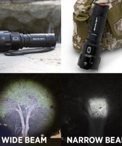 GearLight High-Powered LED Flashlight S1200 - Mid Size, Zoomable, Water Resistant, Handheld Light - High Lumen Camping, Outdoor, Emergency Flashlights 37 71tyjLTSzSL