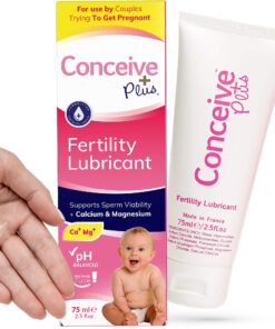Conceive Plus Fertility Lubricant - Fertility Friendly Lube for Couples Trying to Conceive, 75ml / 2.5 fl oz 27 71tzIjxXreL