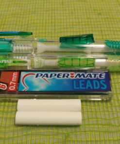 Paper Mate Clearpoint Mechanical Pencils, HB #2 Lead (0.7mm), 2 Pencils, 1 Lead Refill Set, 2 Erasers 0.7MM 30 71tzk6hyshL