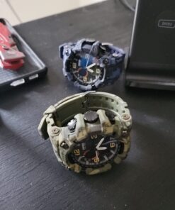 Gosasa Men's Watches Multi Function Military S-Shock Sports Watch LED Digital Waterproof Alarm Watches… A _1520_camouflage&green 37 71tzsfwGBkL