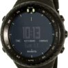 Suunto Core All Black Digital Display Quartz Watch, Black Elastomer Band, Round 49.1mm Case 13 71u V9CfhLL