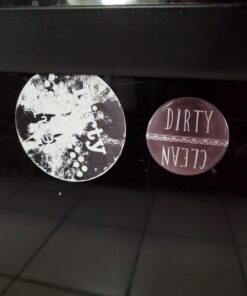 Clean & Dirty Dishwasher Magnet Sign (Chalkboard) Chalkboard 39 71u0 2dC5gL