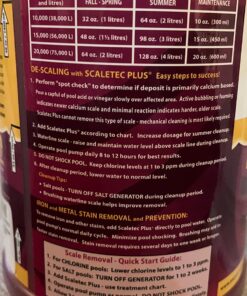EasyCare 20064 Scaletec Plus Descaler and Stain Remover, 64 oz. Bottle 8 71u0W5HRKCL