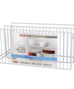Alternative view of Panacea Grayline 40126, Large Two Shelf Organizer, White