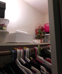 OXYLED Tap Closet Lights, One Touch Light, Stick-on Anywhere 4-Led Touch Tap Light, Cordless Touch Sensor LED Night Light, Battery Operated Stair Safe Lights, 140° Rotation 1 Pack 36 71u12G0L13L