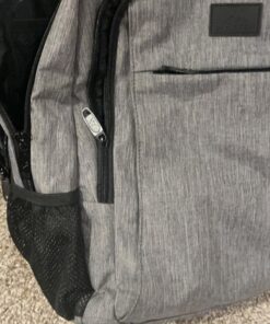 Matein Travel Laptop Backpack, Business Anti Theft Slim Durable Laptops Backpack with USB Charging Port, Water Resistant College School Computer Bag Gifts for Men & Women Fits 15.6 Inch Notebook, Grey Austere Grey 61 71u219G67GL 1