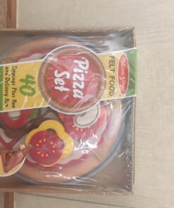Melissa & Doug Felt Food Mix 'n Match Pizza Play Food Set (42 pcs) - Felt Pizza Play Set For Kids Kitchen, Pretend Play Pizza, Felt Pizza Toy For Toddlers And Kids Ages 2+ 34 71u34lTZGjL