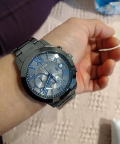 GUESS 45MM Stainless Steel Watch Gunmetal/Gunmetal/Gunmetal 21 71u38nRetNL