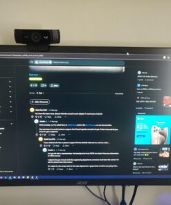 Acer SH242Y Ebmihx 23.8" FHD 1920x1080 Home Office Ultra-Thin IPS Computer Monitor AMD FreeSync 100Hz Zero Frame Height/Swivel/Tilt Adjustable Stand Built-in Speakers HDMI 1.4 & VGA Port 23.8-inch 55 71u3BrKgdL