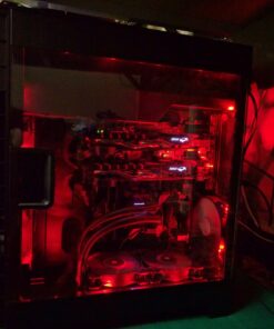 NZXT CB-LED20-RD 2-Metres Light Sensitivity Sleeved LED Kit (Red) Red 35 71u3cNSXENL
